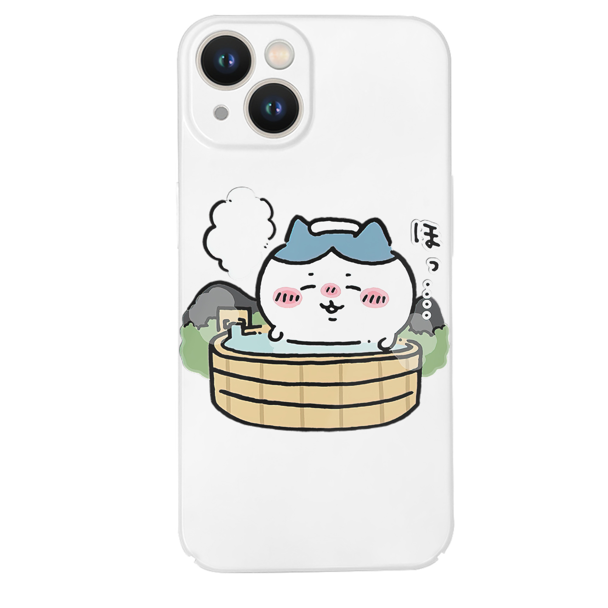 （画像用） ちいかわ ハチワレ Chii-kawa hachiware 【iPhone 14シリーズ対応】ハードケース